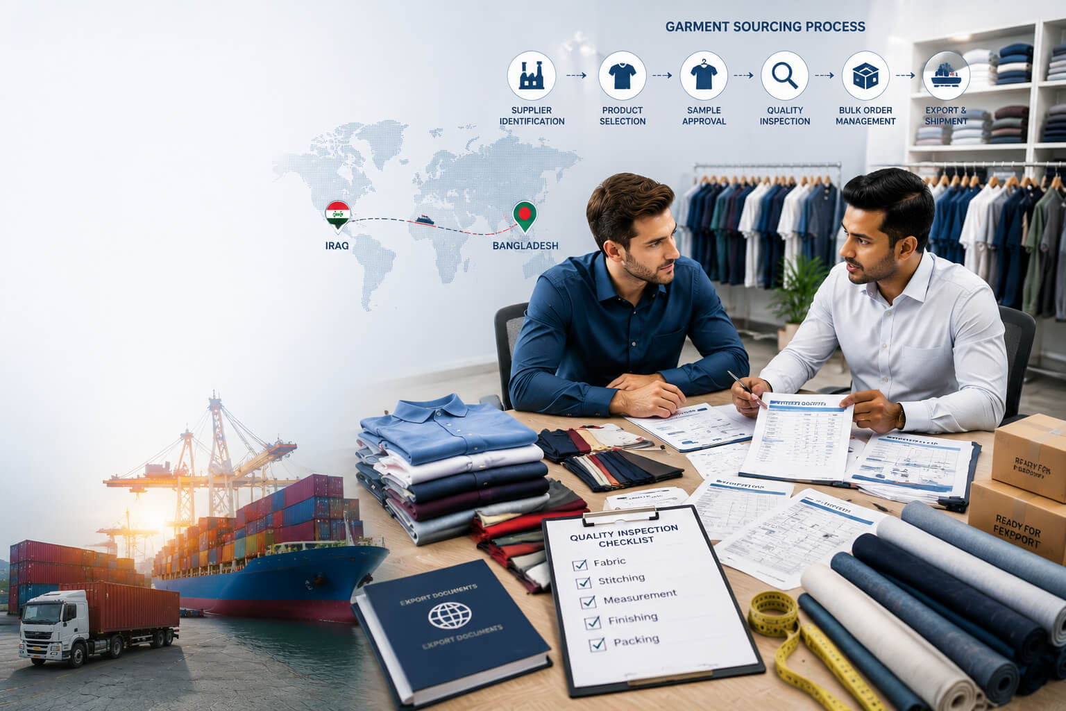 Garment Factory Sourcing in Bangladesh: A Step by Step Guide for Buyers