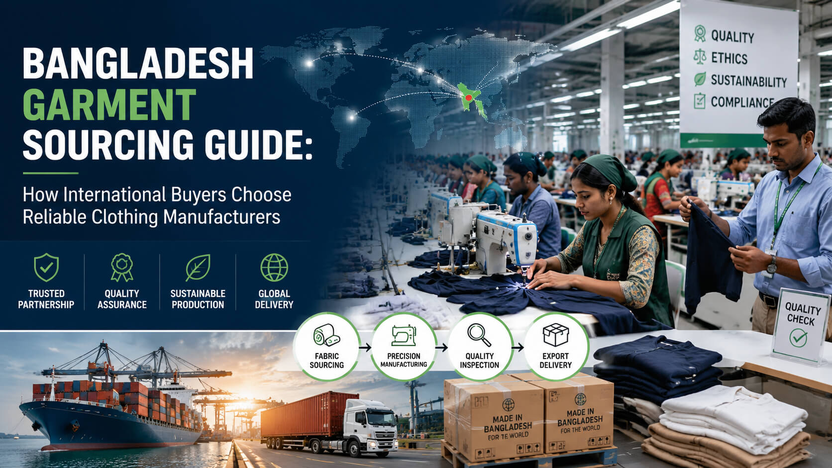 Bangladesh Garment Sourcing Guide for International Buyers